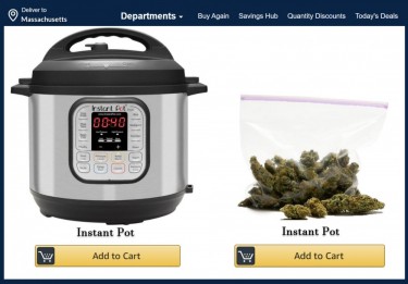 delivery licenses amazon selling weed